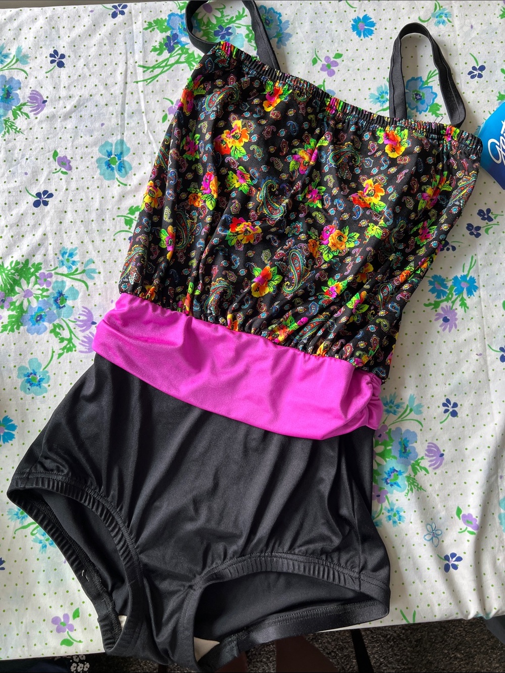Vintage Mom Gantner One Piece Bathing Swim Suit - 16